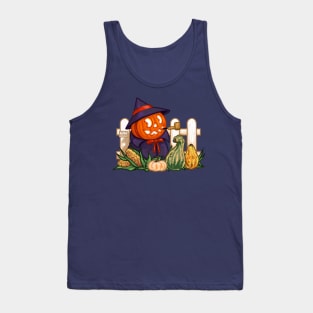 Spooky Autumn Harvest Tank Top